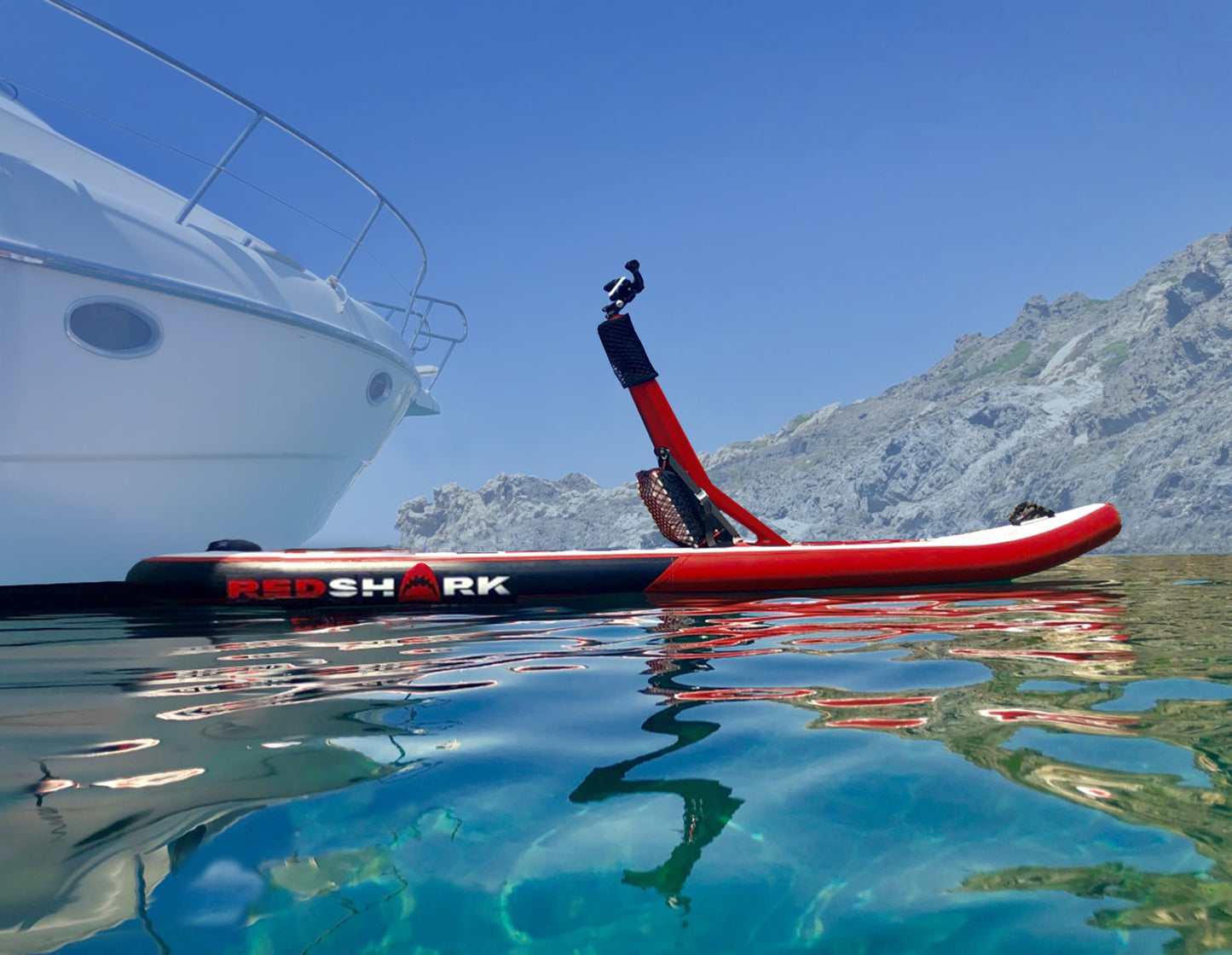 SCOOTER SURF MODEL - red shark bike