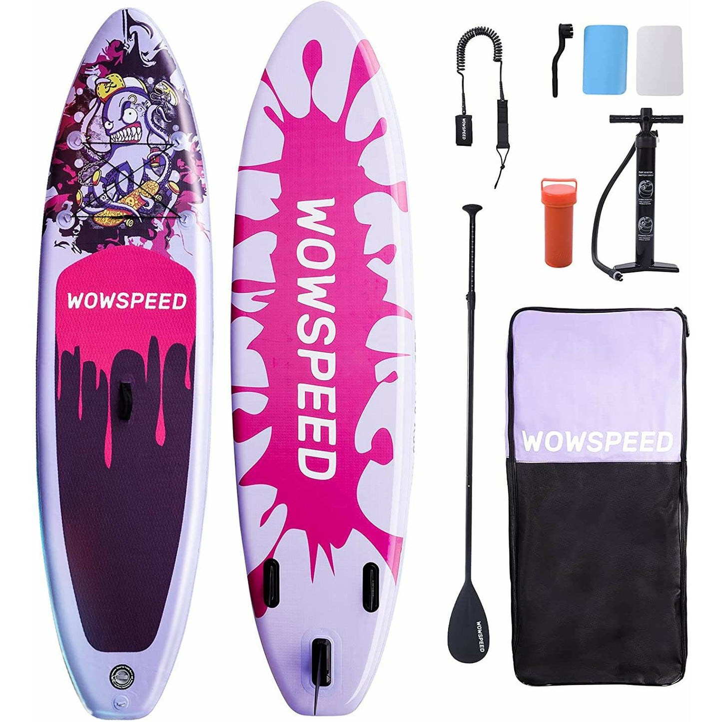 Wowspeed - Pink 10.5 x 33 x 6 On pre-order - AOC Nautique - Kayak paddleboard